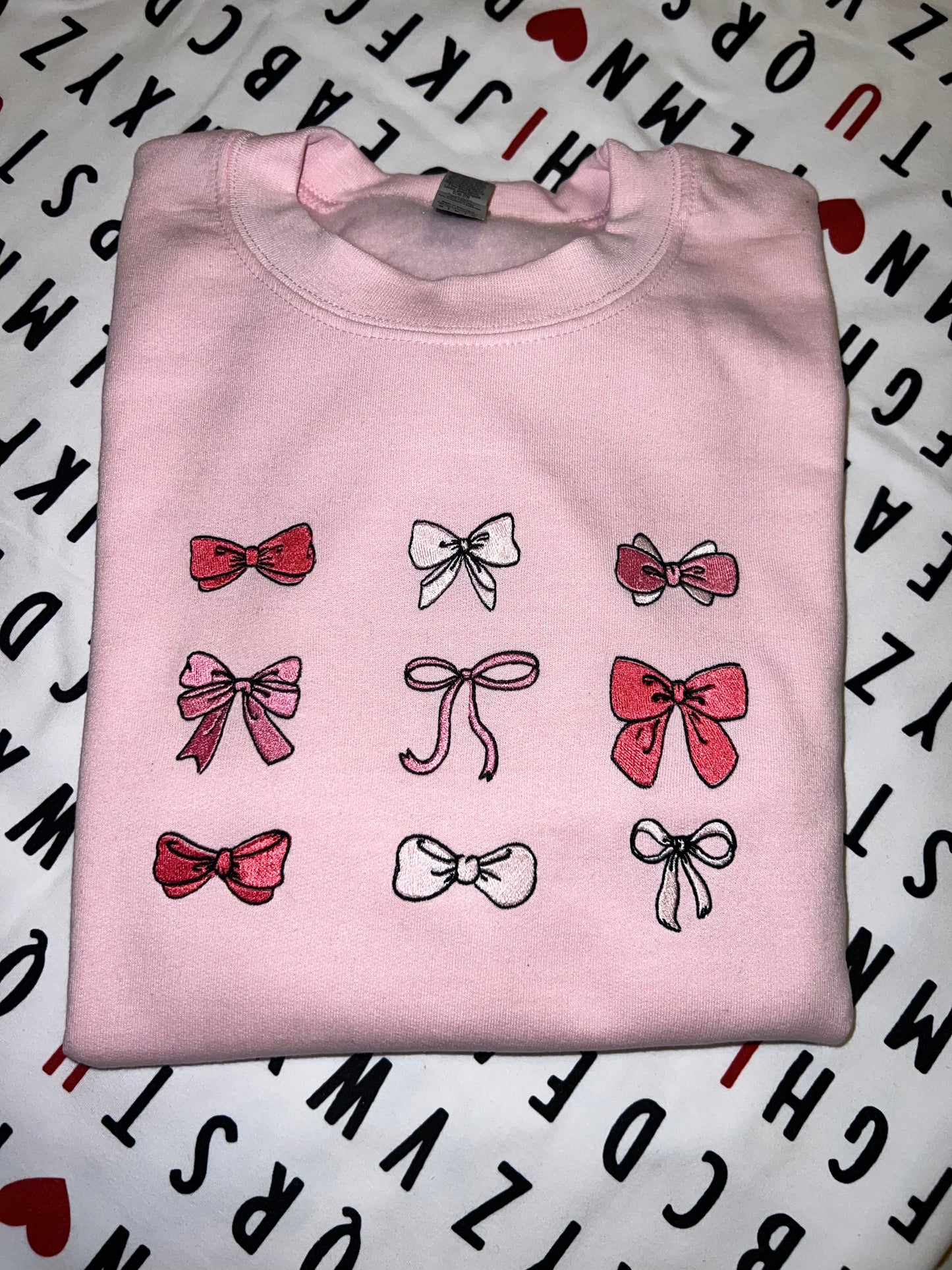 Ribbons and Bows Coquette Crewneck