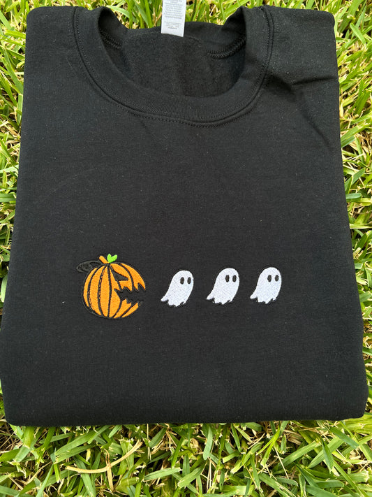 Ghost-Eating Pumpkin Crewneck