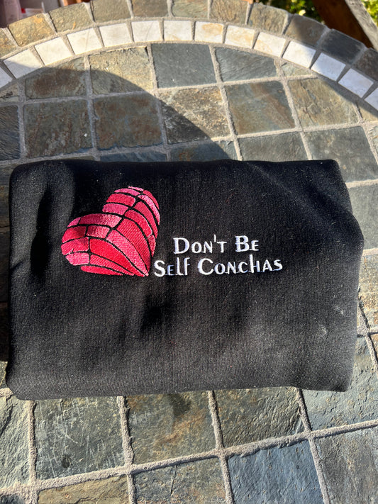 Don't Be Self Conchas Embroidered T-Shirt