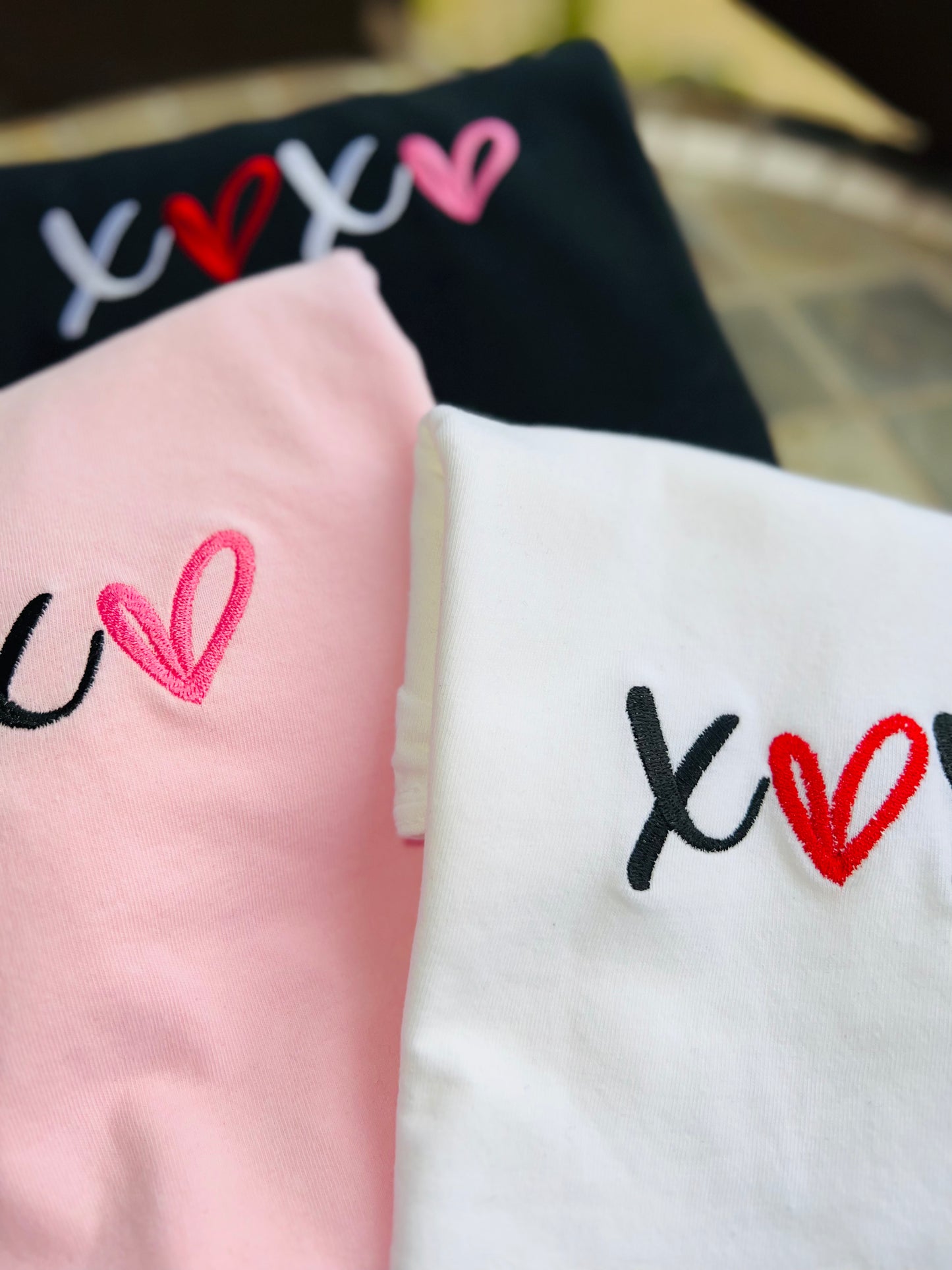 XOXO Embroidered Sweatshirt - Youth