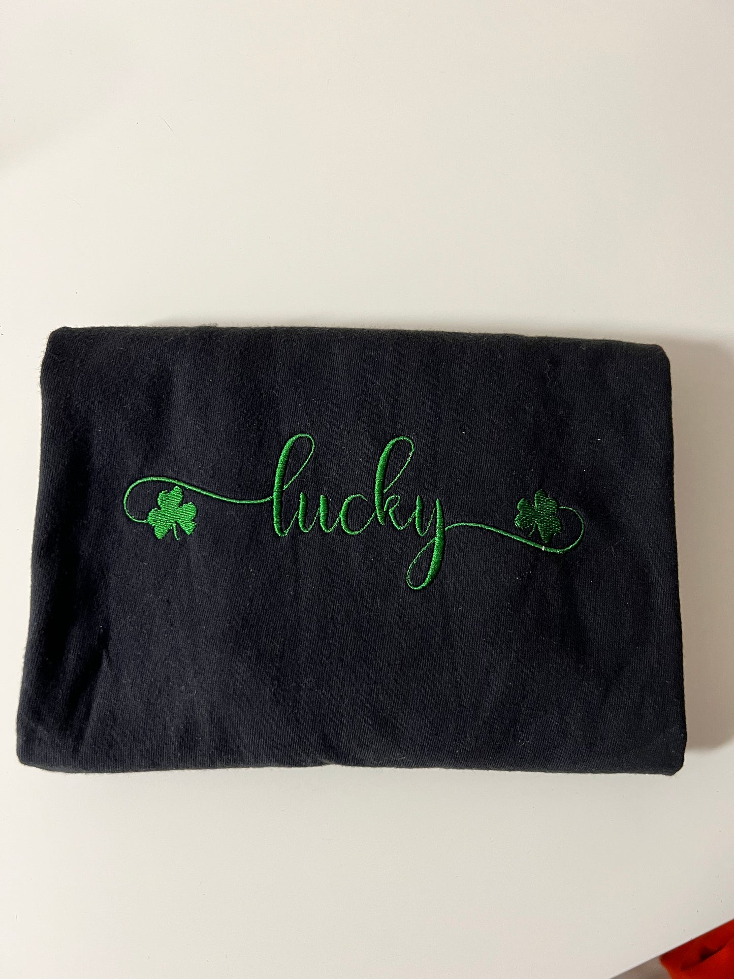 Lucky Embroidered T-Shirt